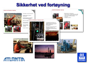 Skjermbilder fra kurset